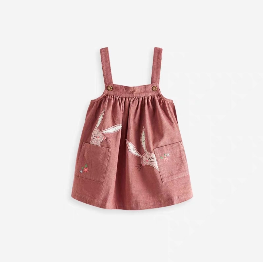 Floral rabbit set 2pcs