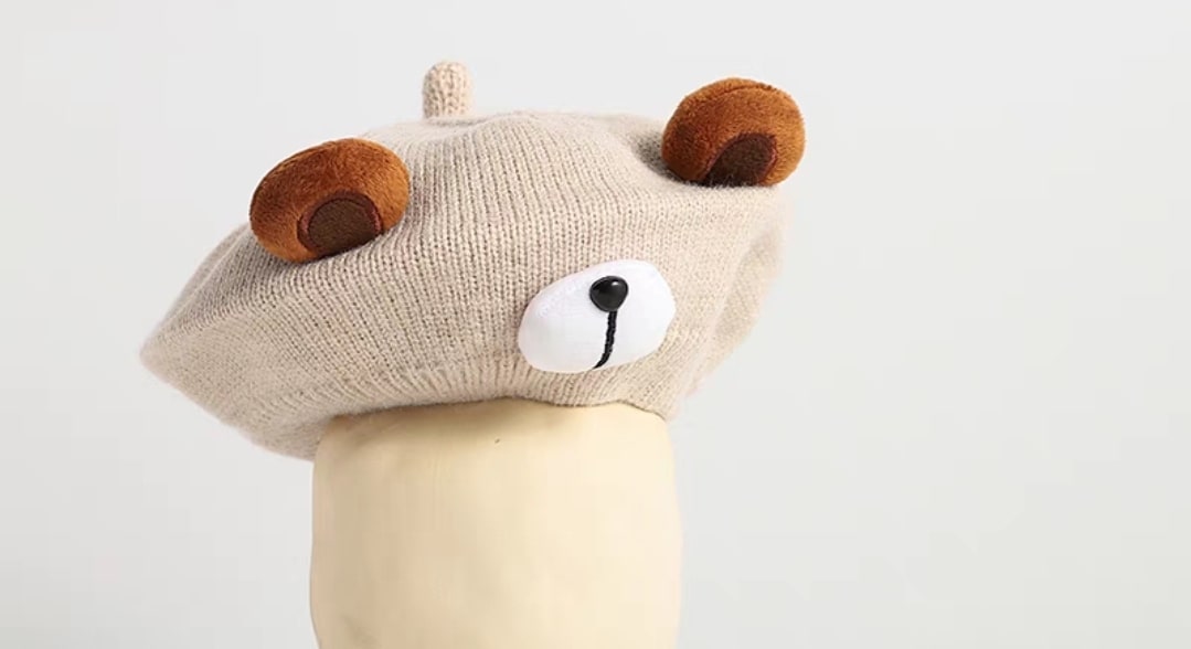 Bear head hat