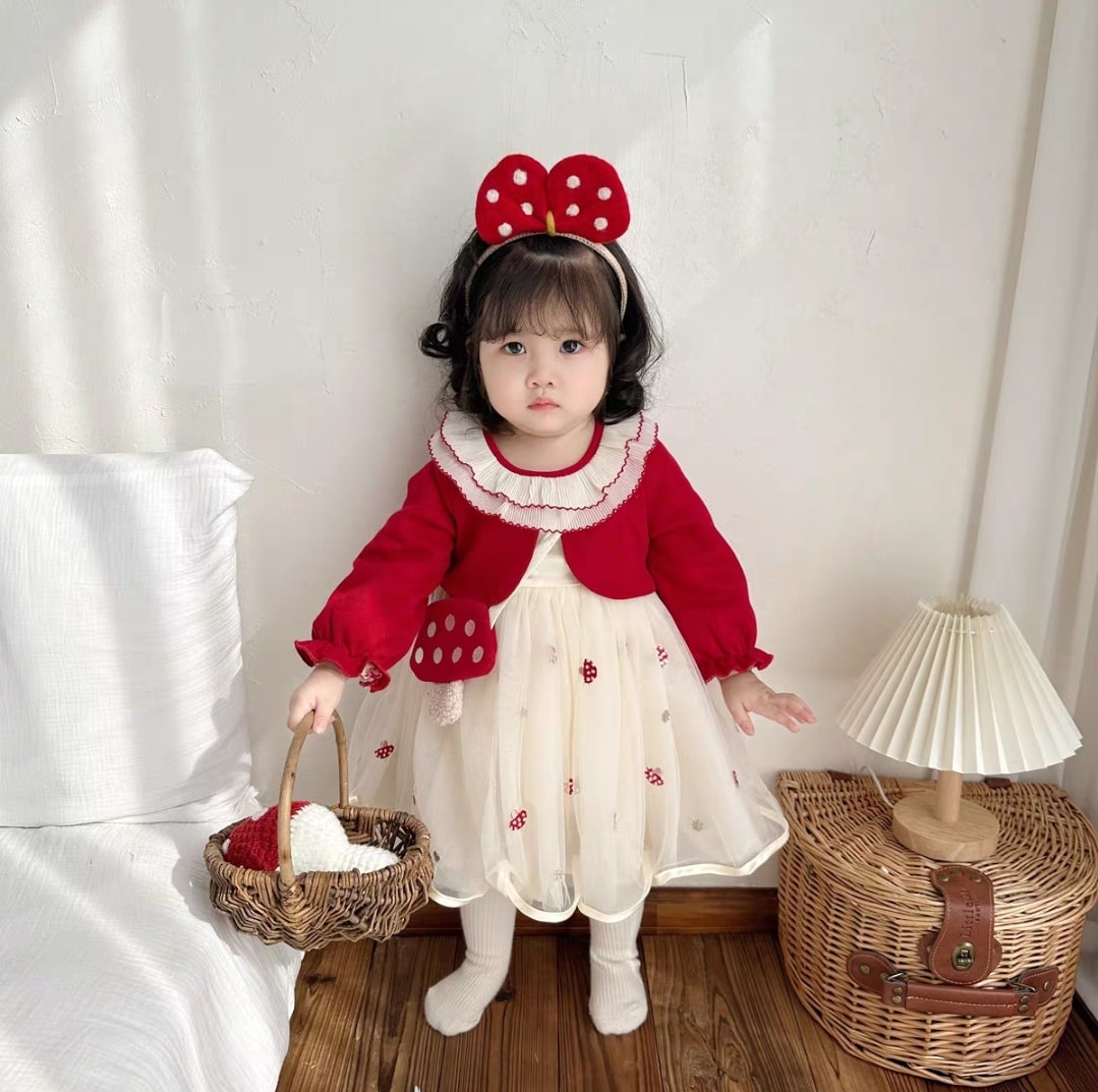 Mushrooms dress 2pcs