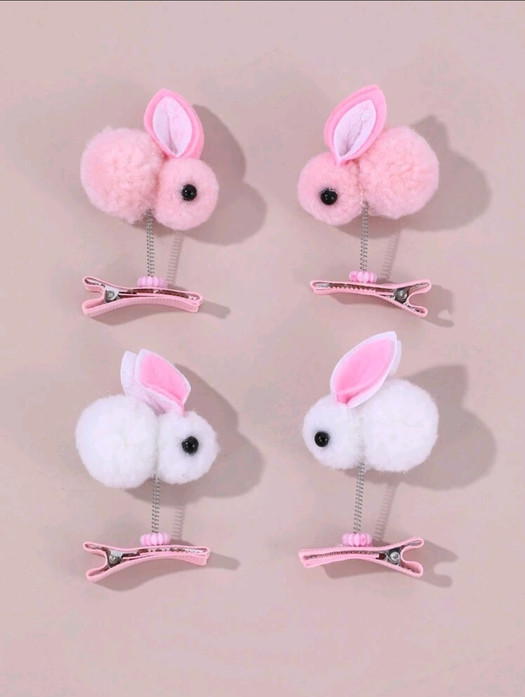 Rabbit clips 4pcs