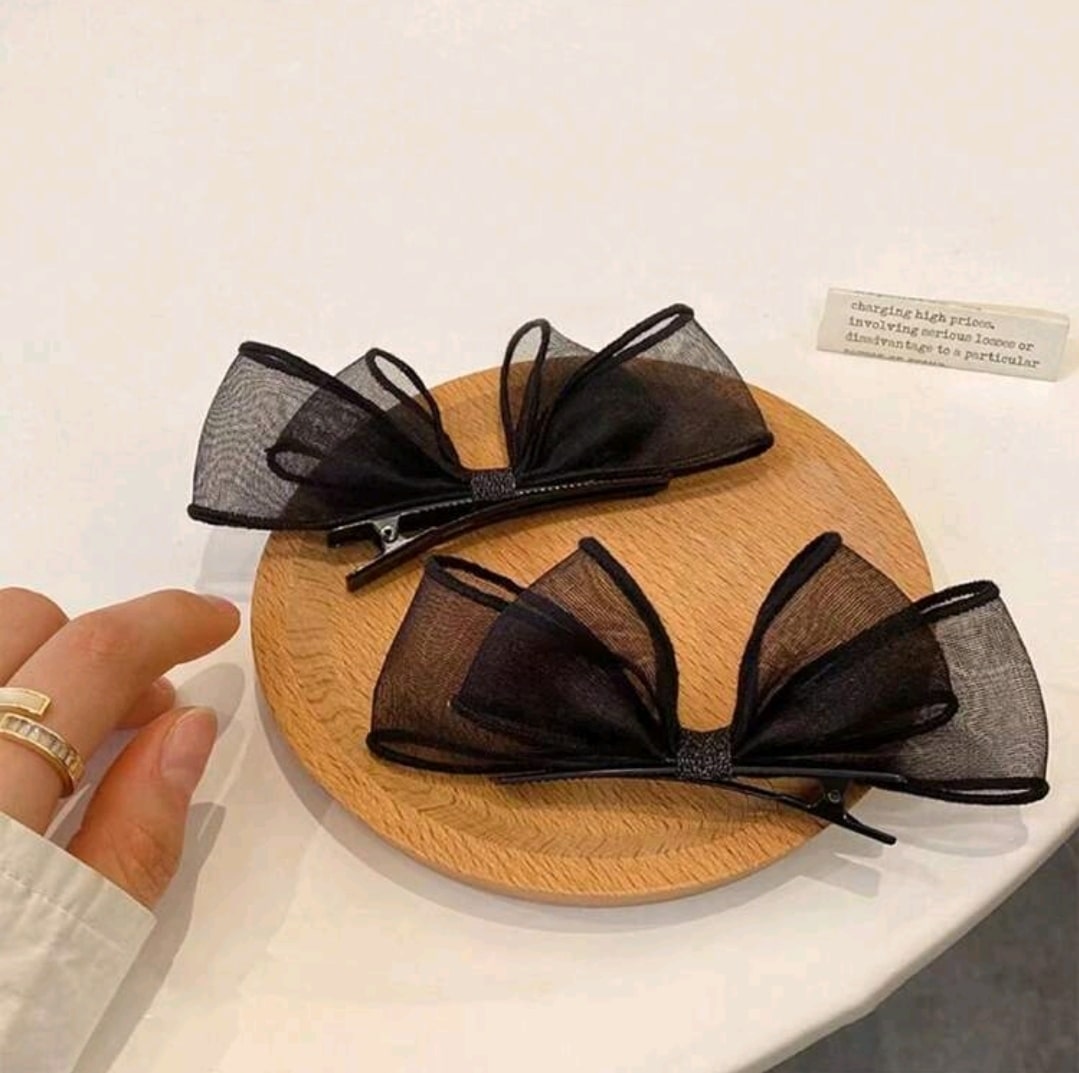 Ribbon clips 2pcs