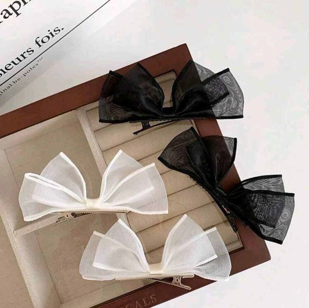 Ribbon clips 2pcs