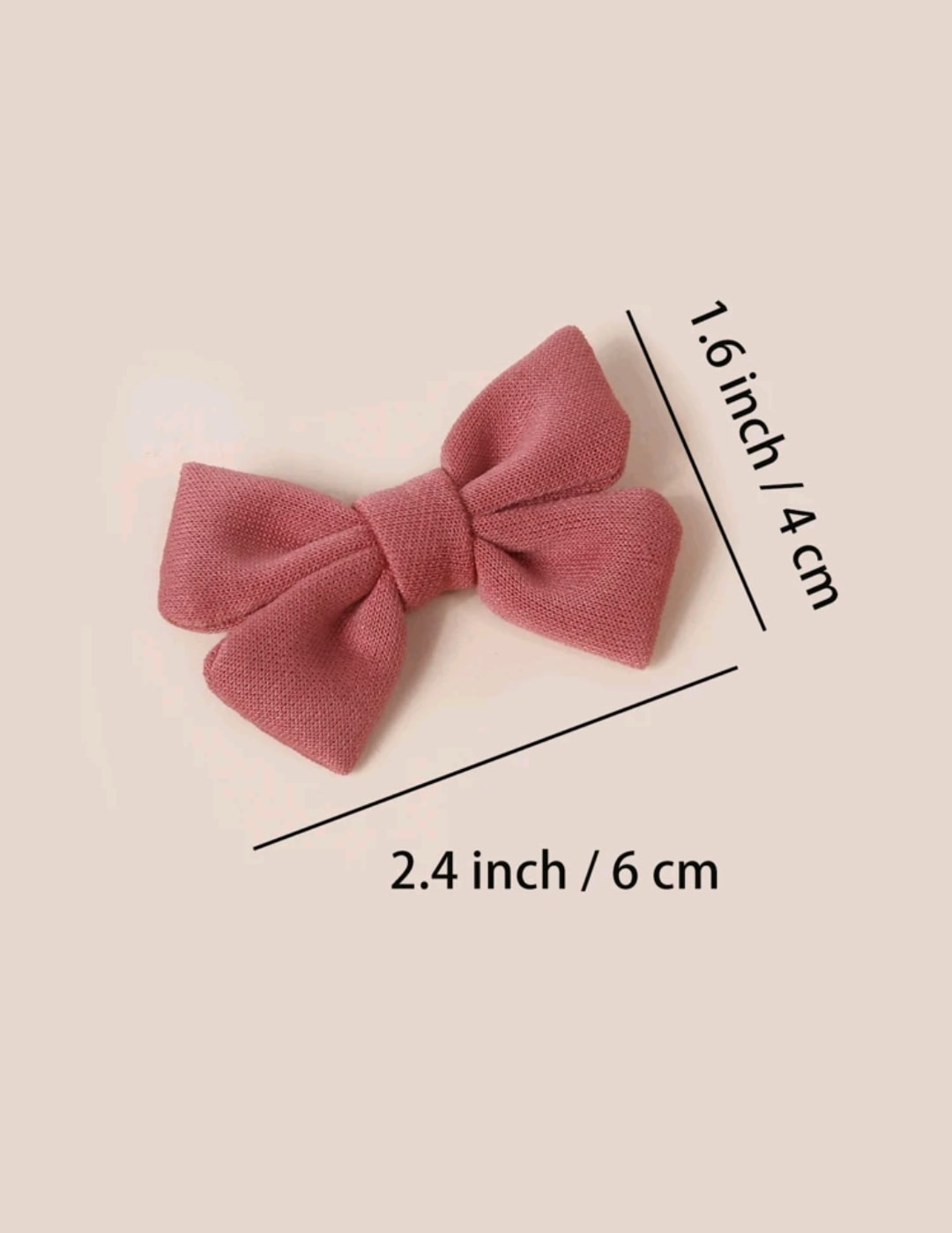 Bow clips 4pcs