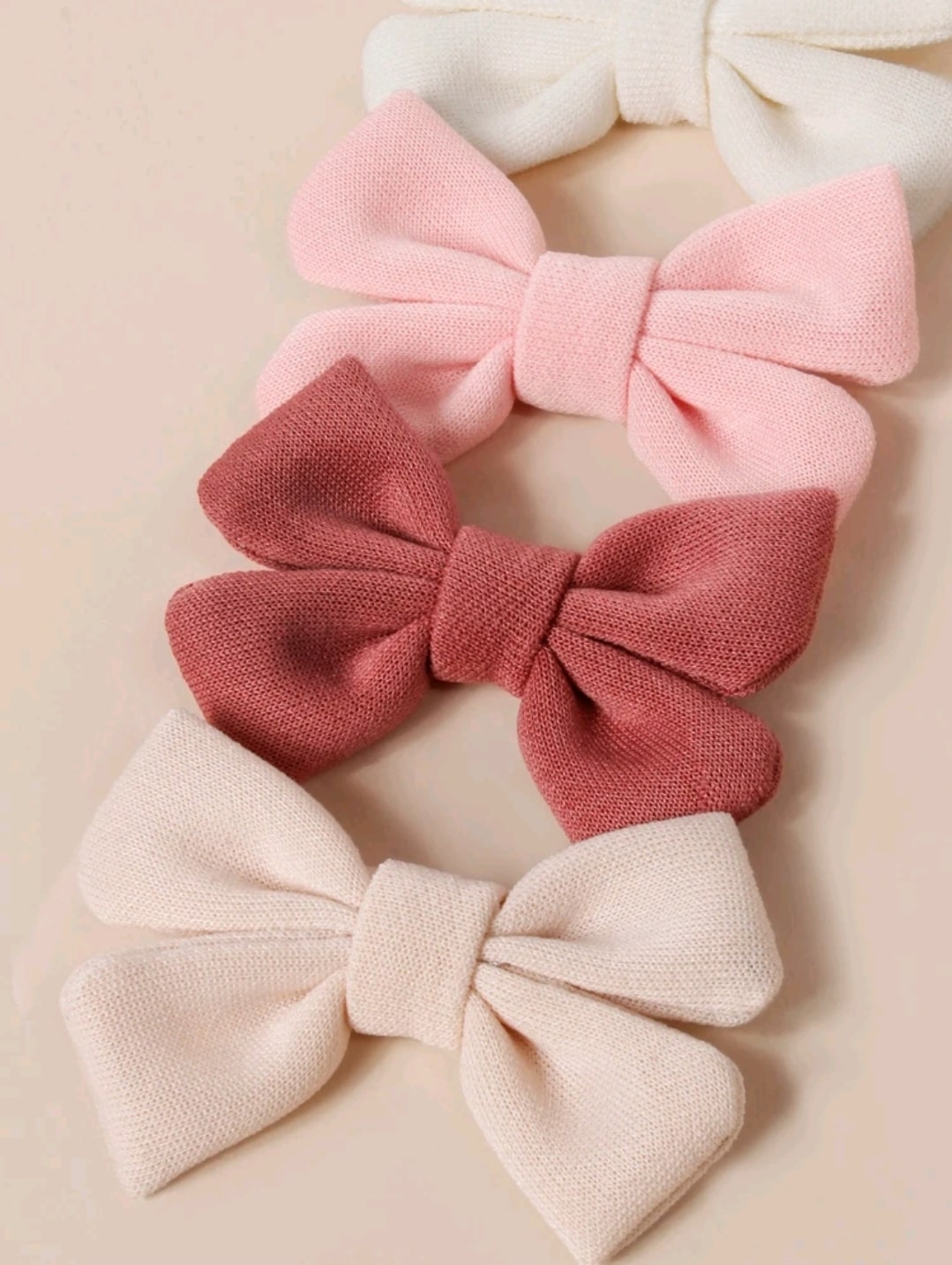 Bow clips 4pcs