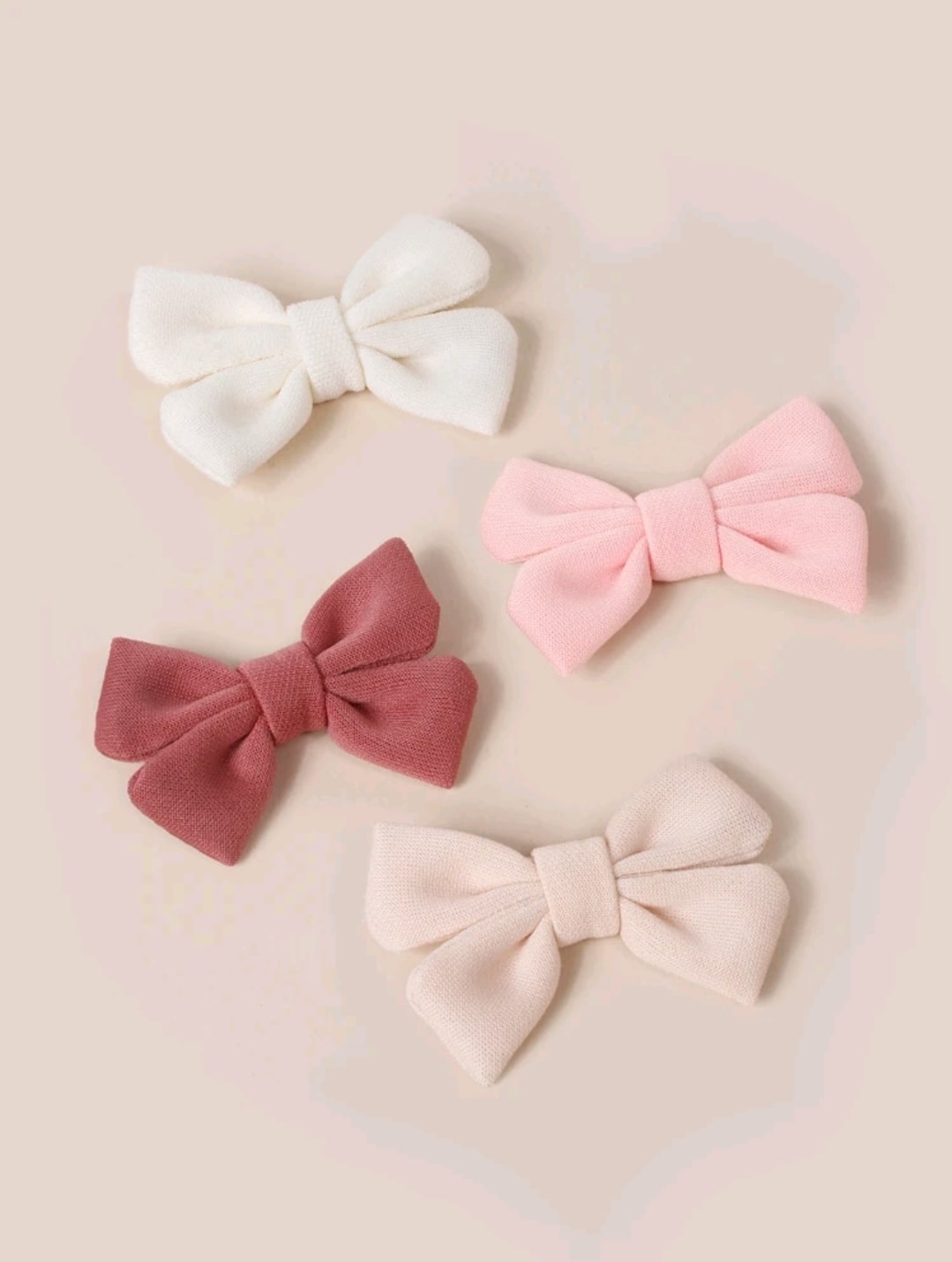 Bow clips 4pcs