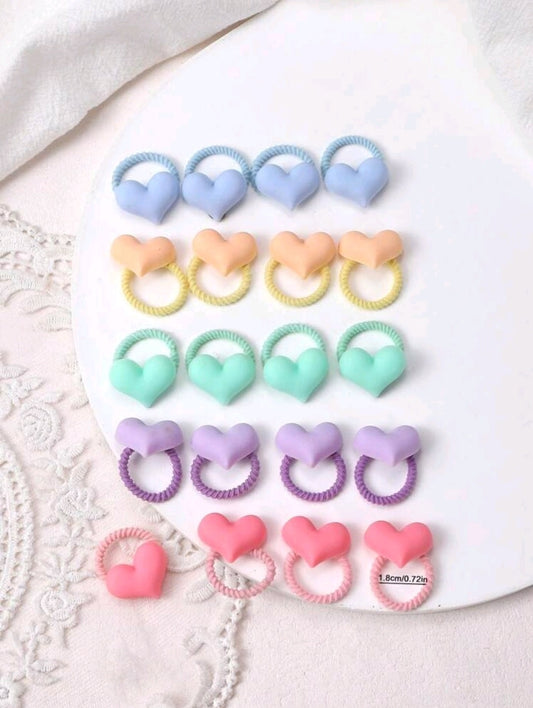 Heart ties 10pcs