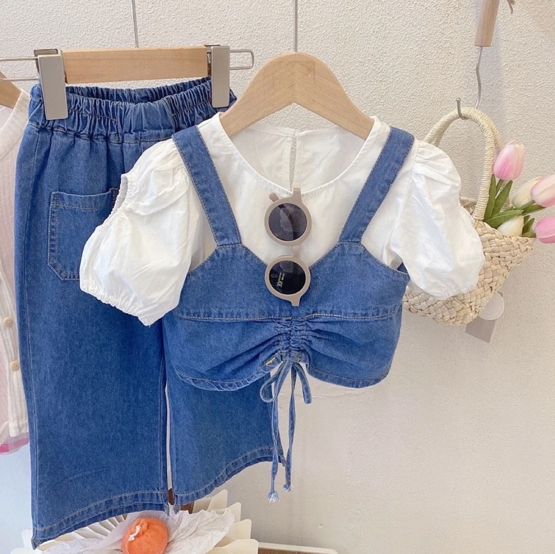 Denim set 3pcs