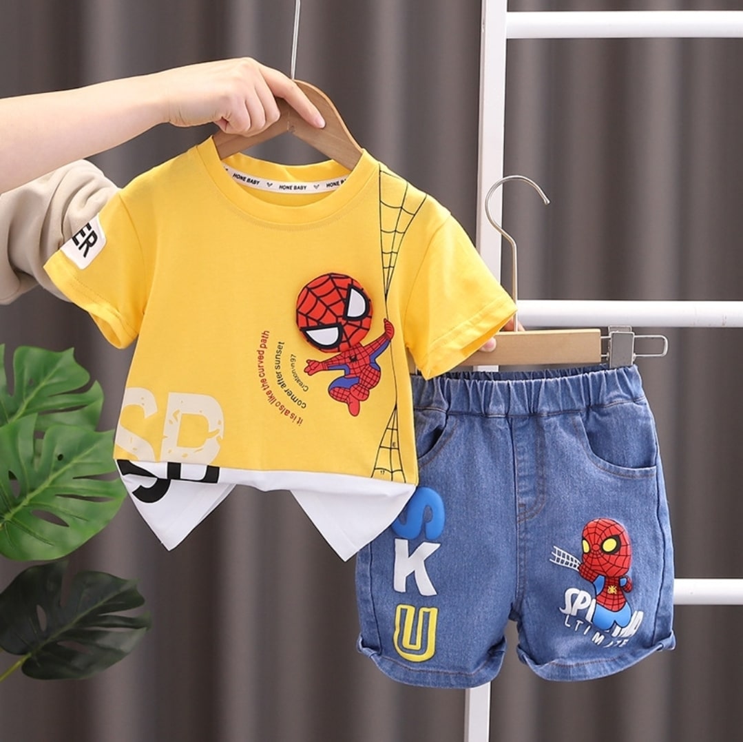 Spiderman short set 2pcs