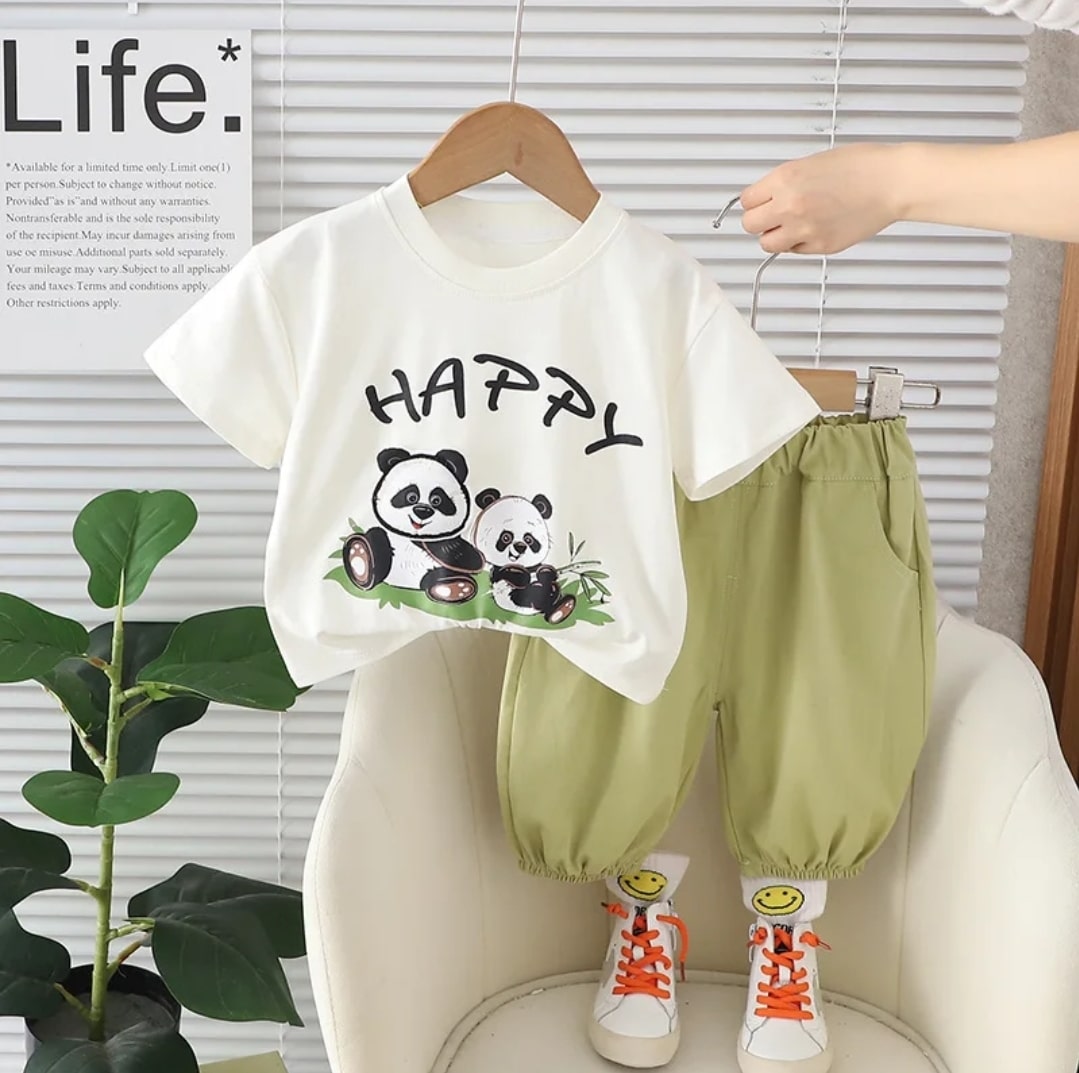 Panda short set 2pcs