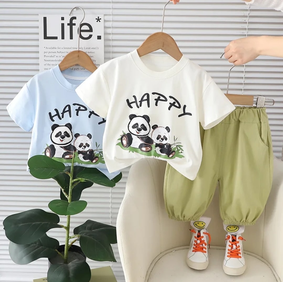 Panda short set 2pcs