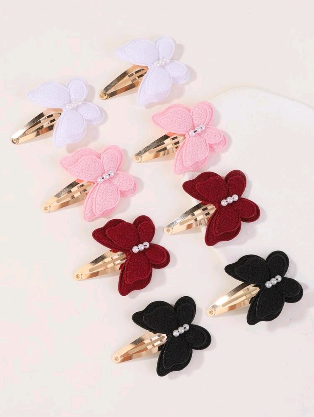 Butterfly clips 8pcs