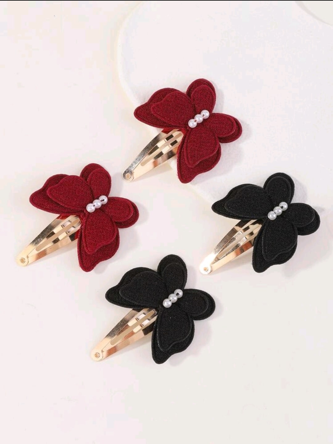 Butterfly clips 8pcs