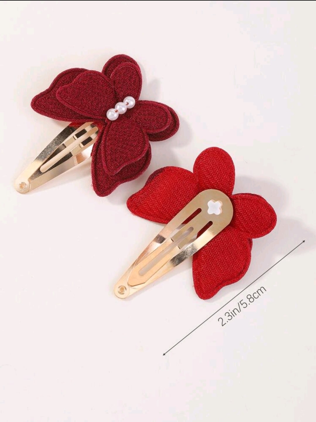 Butterfly clips 8pcs