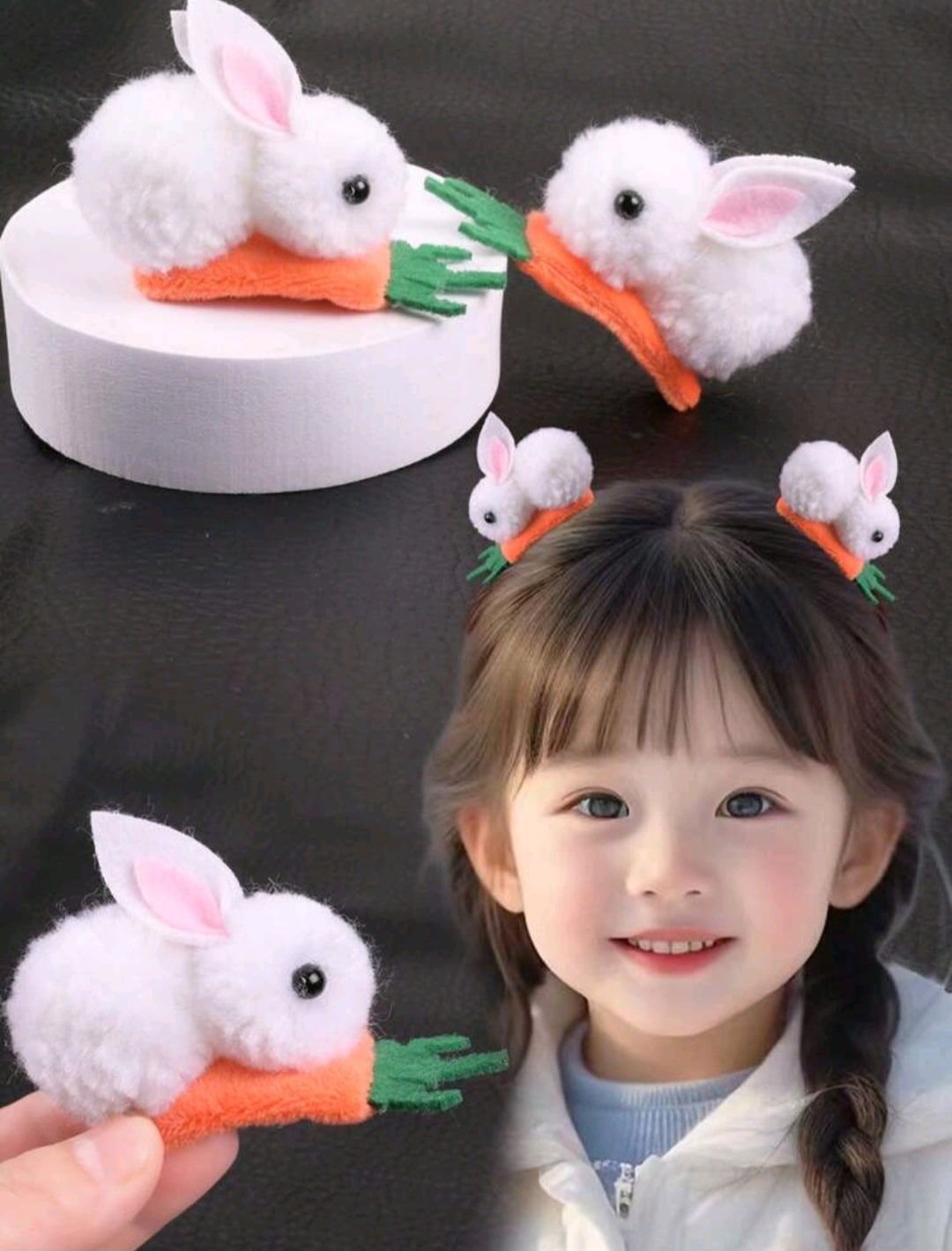 Carrot rabbit 2pcs