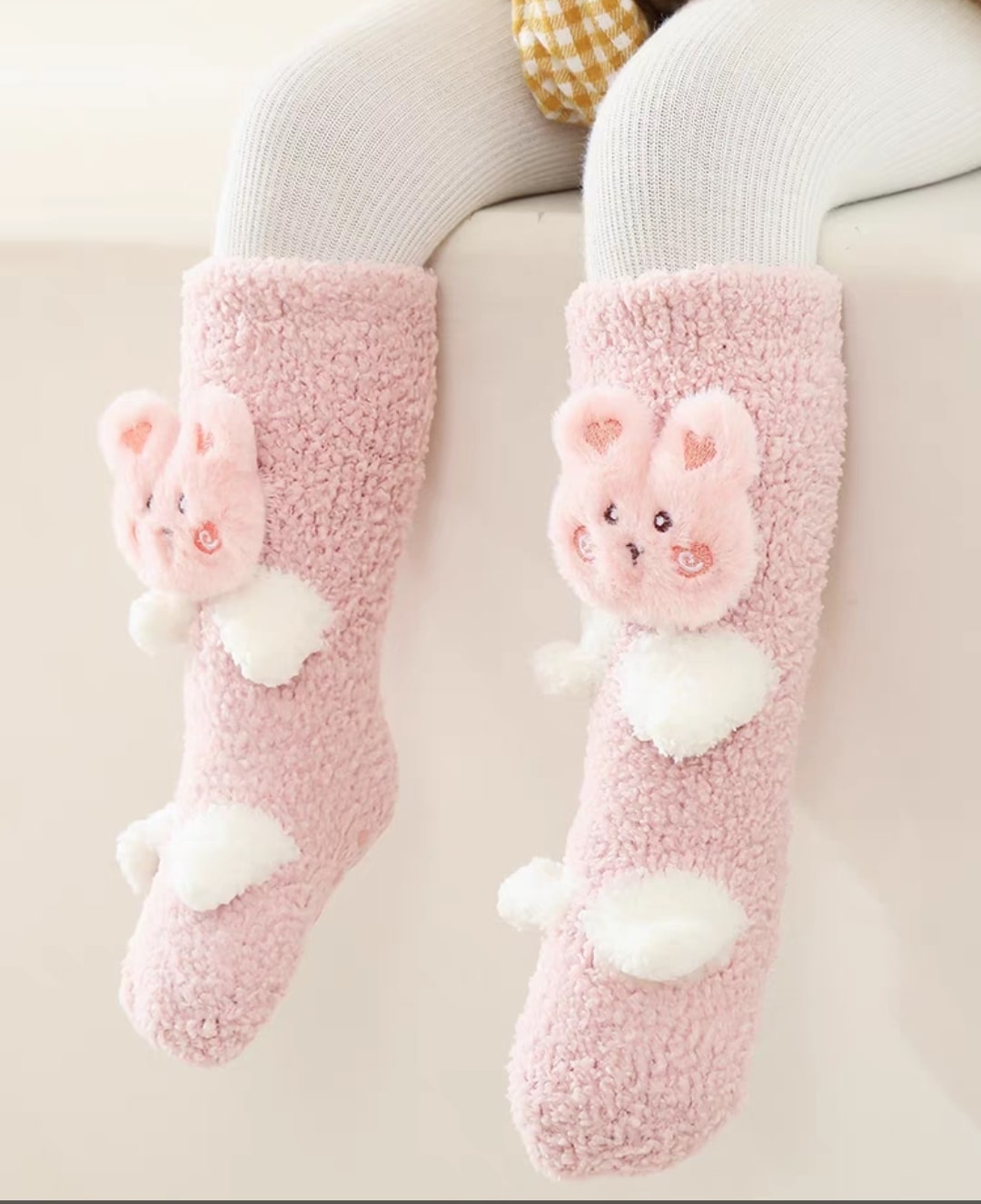 Animal fur sock 2pcs.