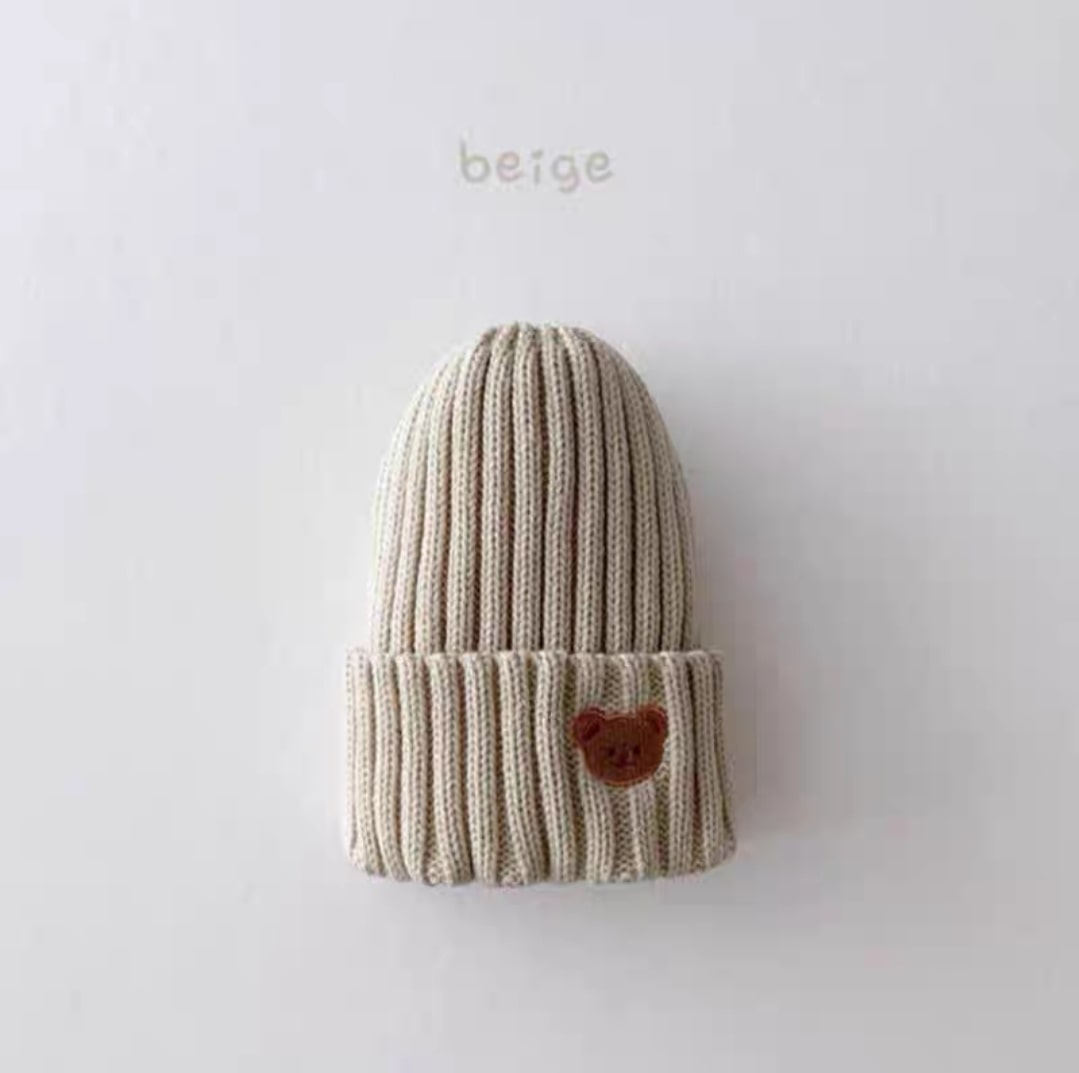 Bear wool hat