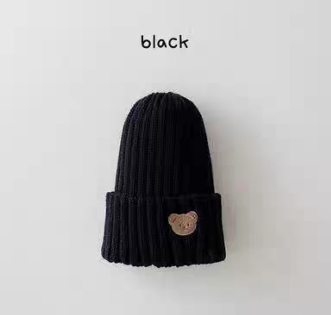 Bear wool hat