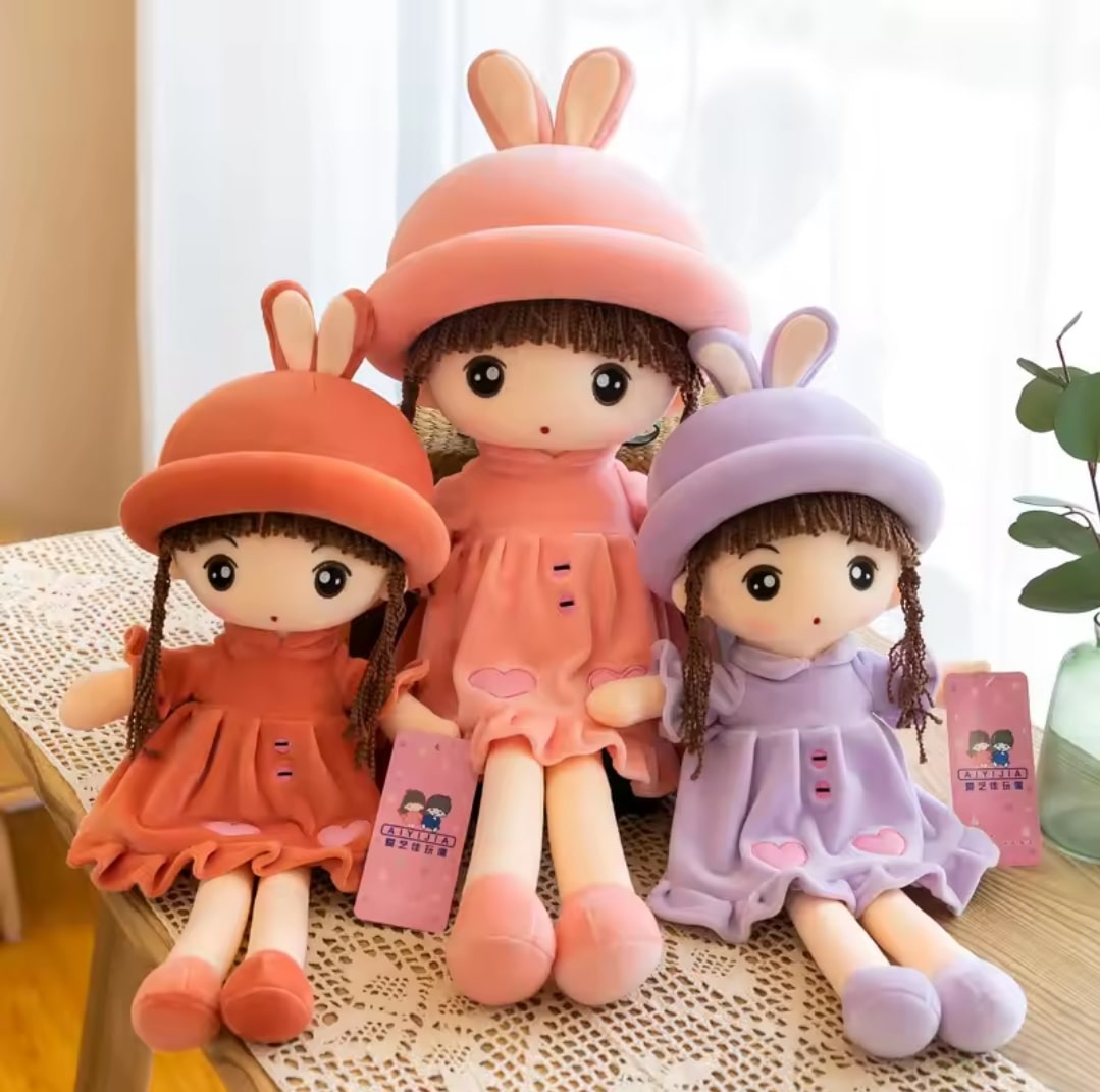 Sweetheart rabbit doll 50cm