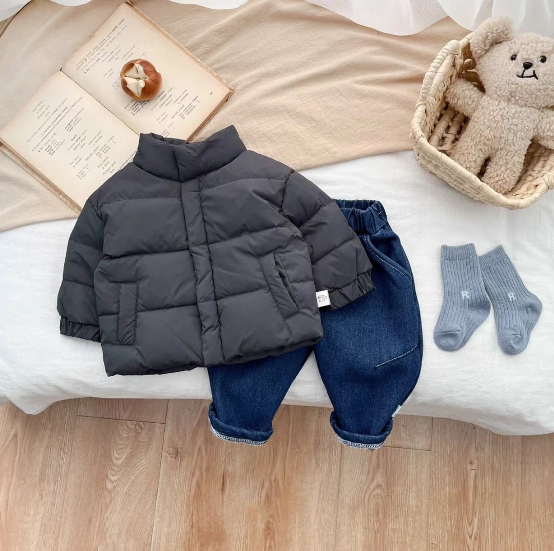 Padded baby jacket..