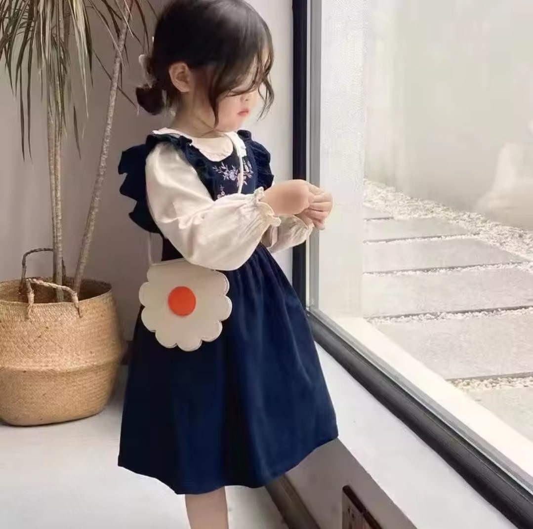 Embroidery vest set 2pcs