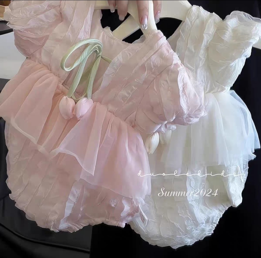Tulip romper dress