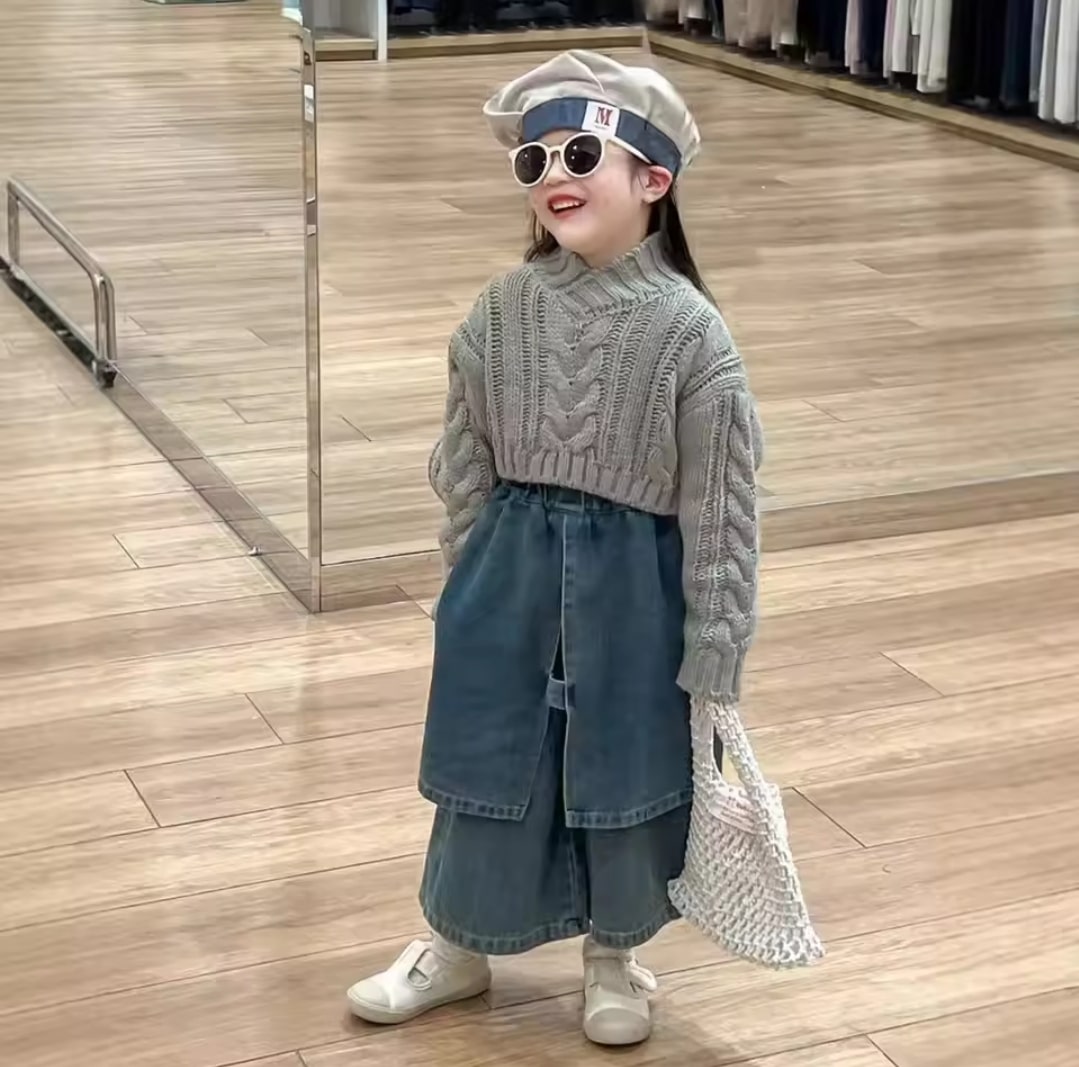 Korean wool set 2pcs..