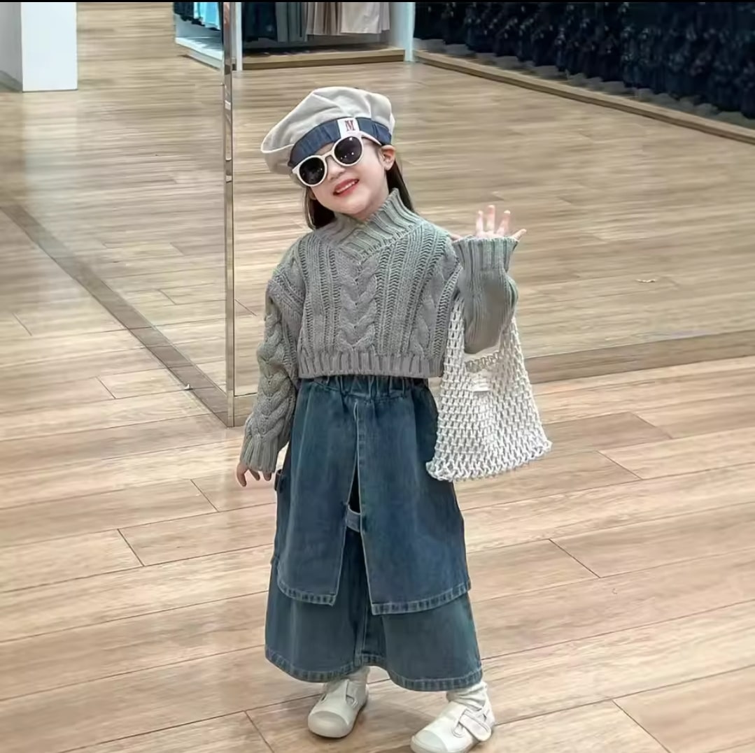 Korean wool set 2pcs..