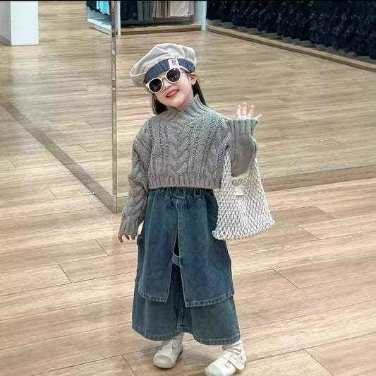 Korean wool set 2pcs..