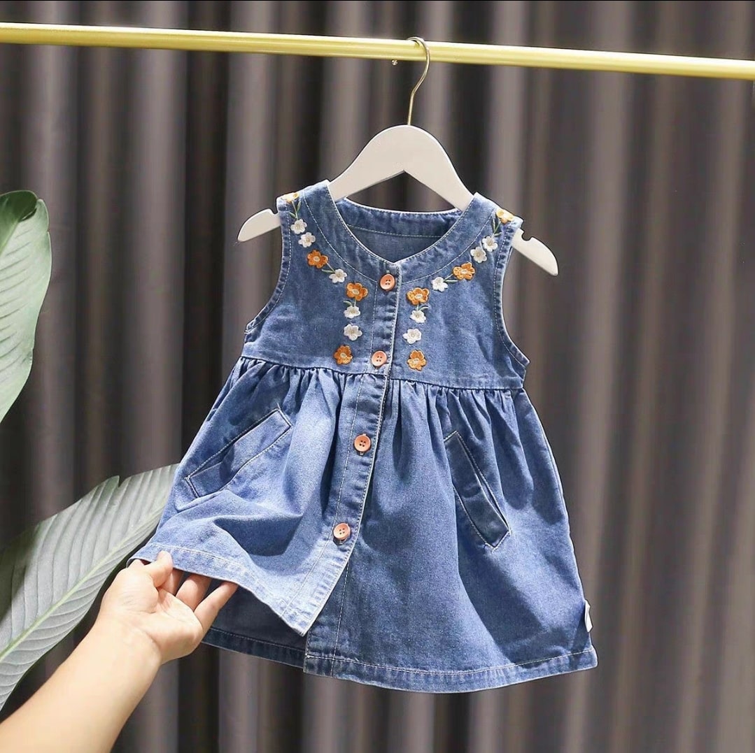 Sunflower denim set 2pcs