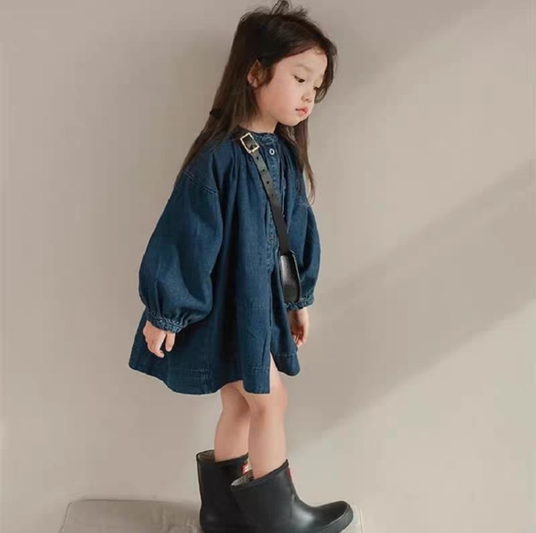 Denim dress