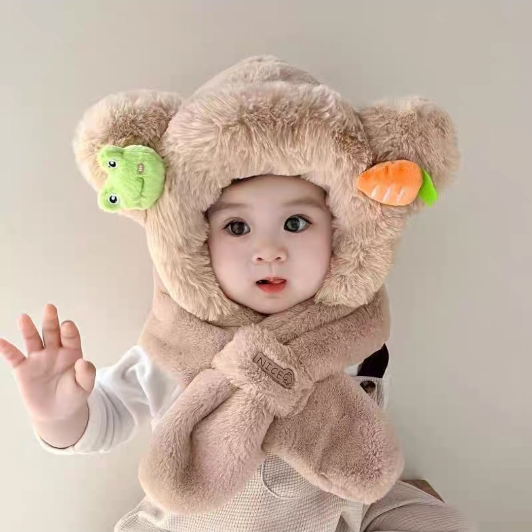 Frog windproof hat