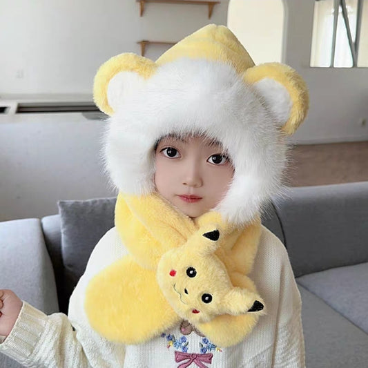 Pikachu scarf hat