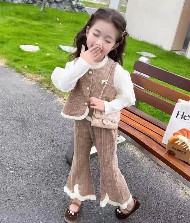 Puff sleeve set 3pcs