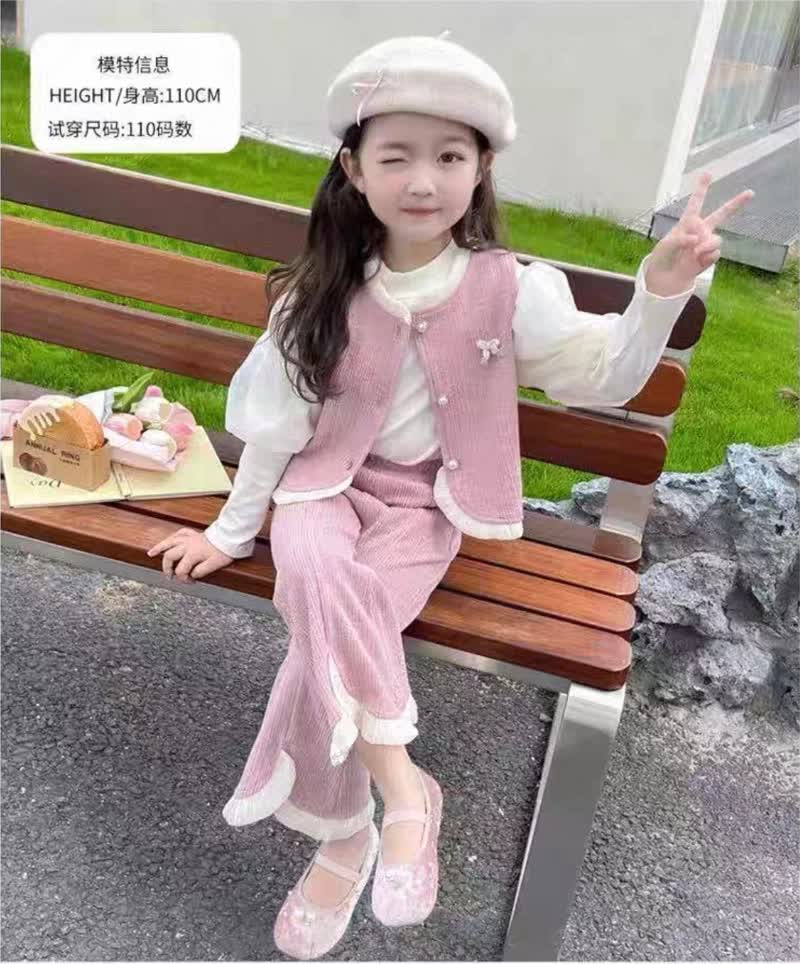 Puff sleeve set 3pcs