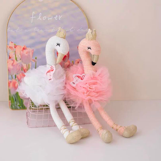 Flamingo doll 35cm