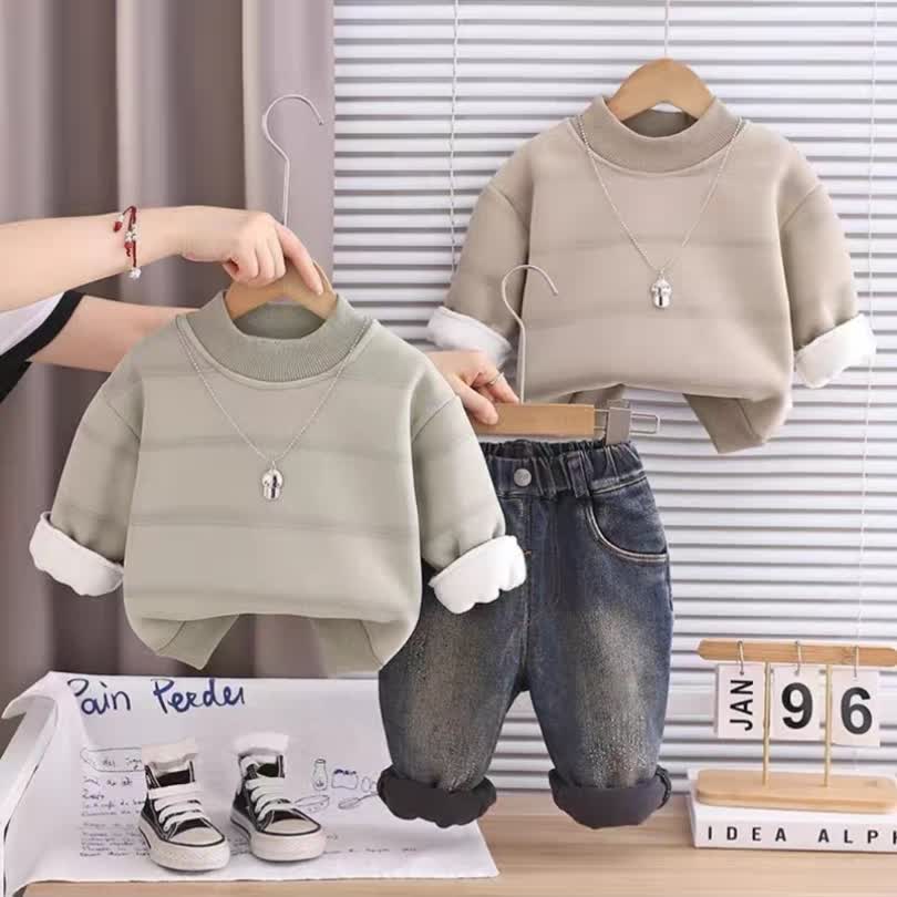 Casual striped set 2pcs