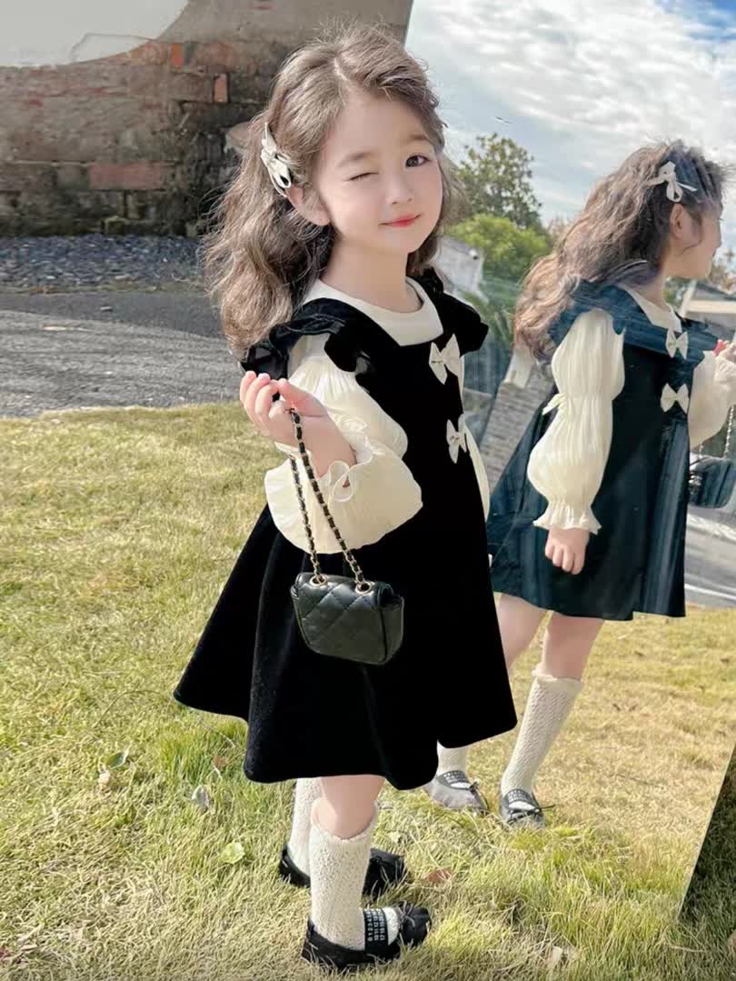 Bubbles velvet set 2pcs