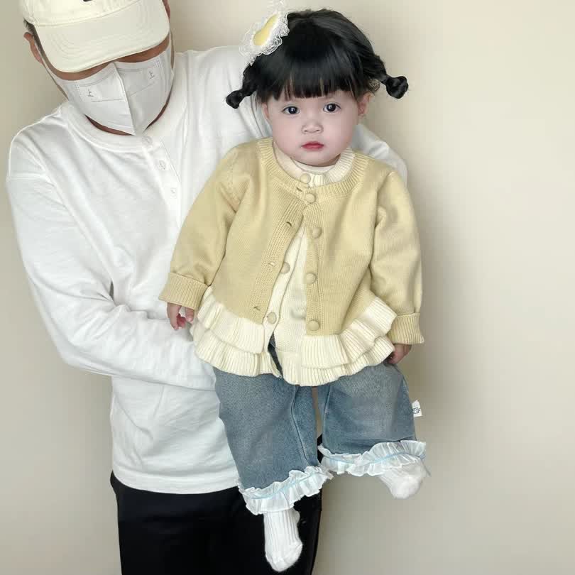 Wool denim set 2pcs