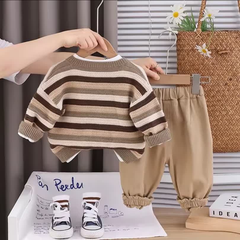 Wool sweater set 2pcs