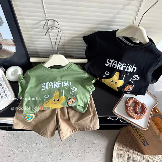 Star fish short set 2pcs