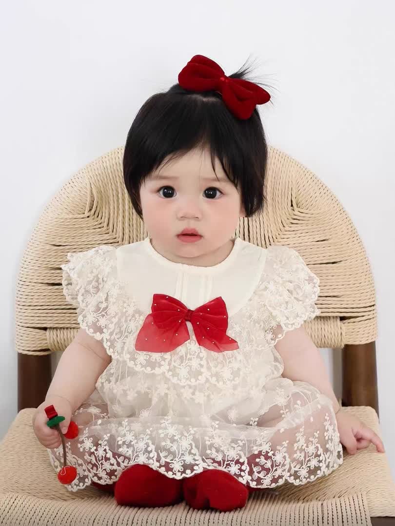 Dantail bow dress