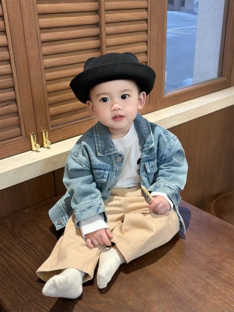 High quality denim set 3pcs