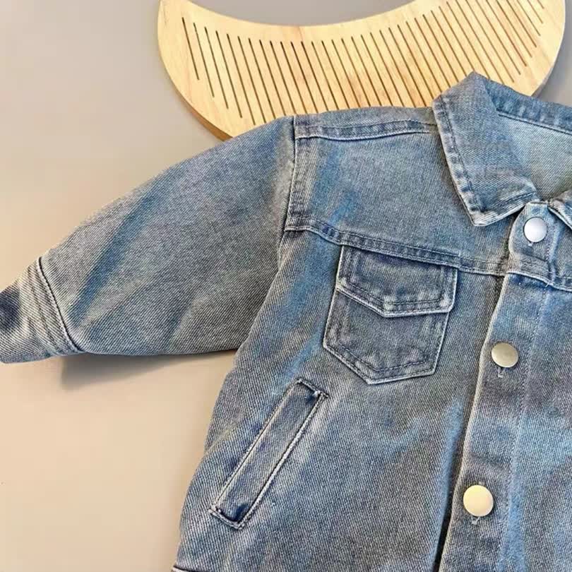 High quality denim set 3pcs