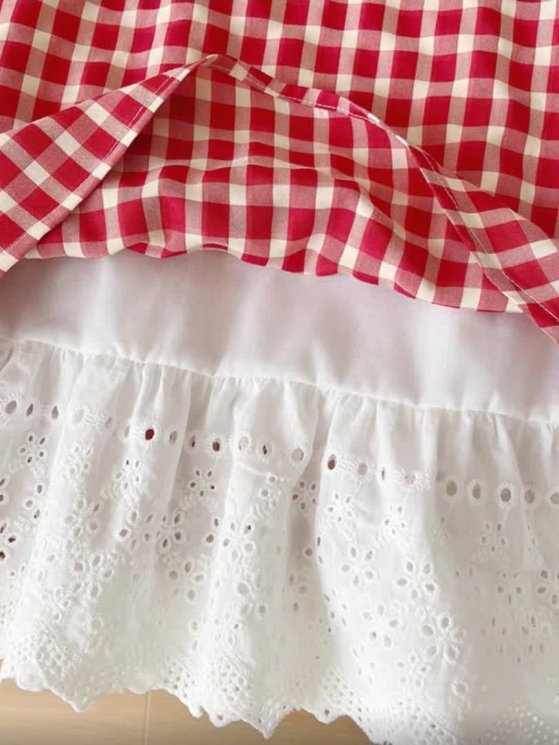 Check summer dress