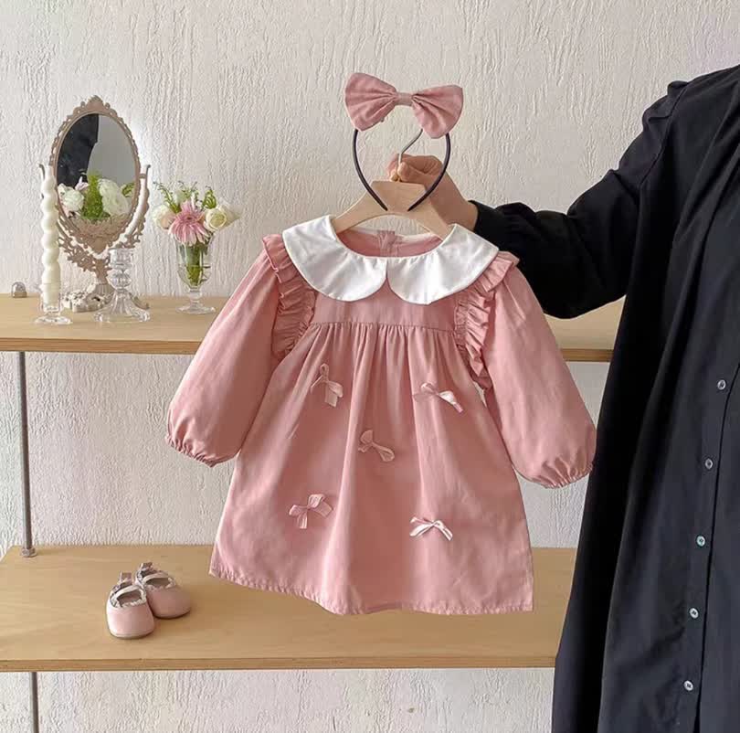 Bow romper 2pcs
