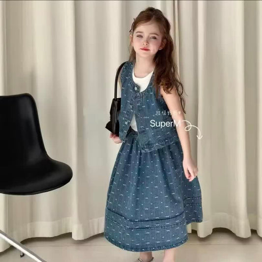 Korean long skirt 3pcs