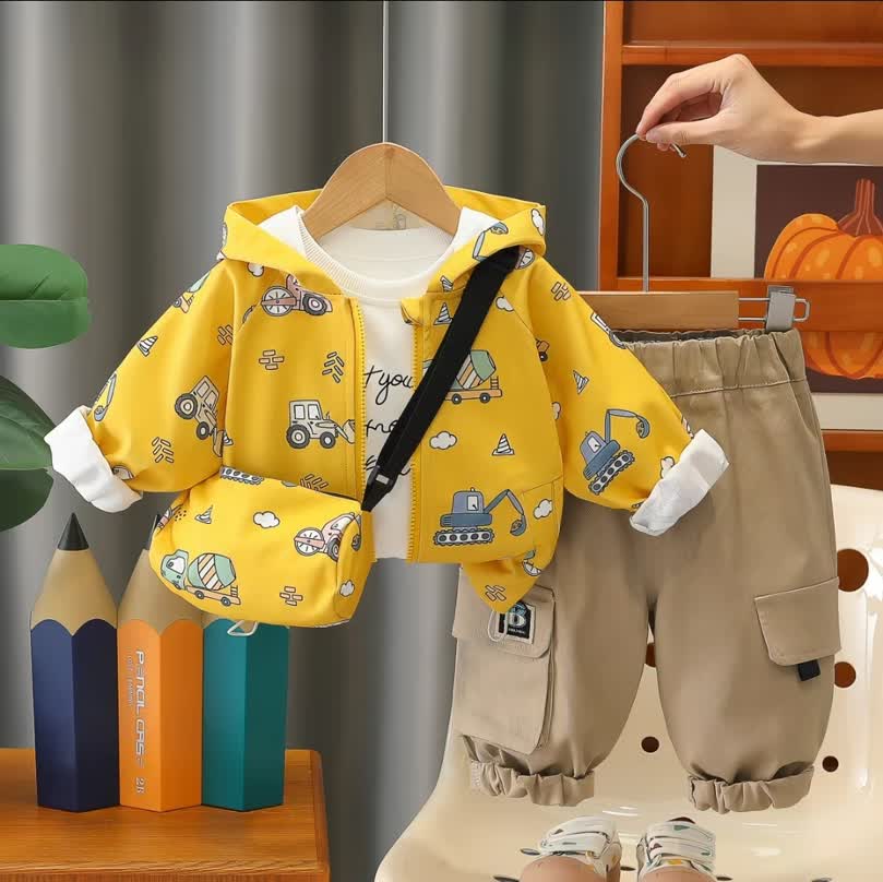Machine doll set 3pcs