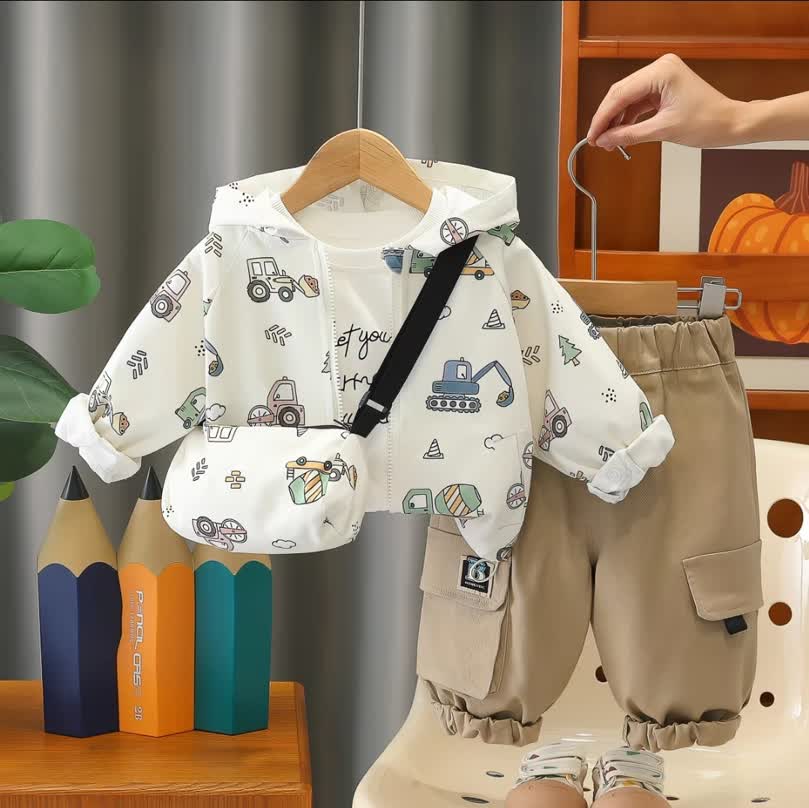 Machine doll set 3pcs