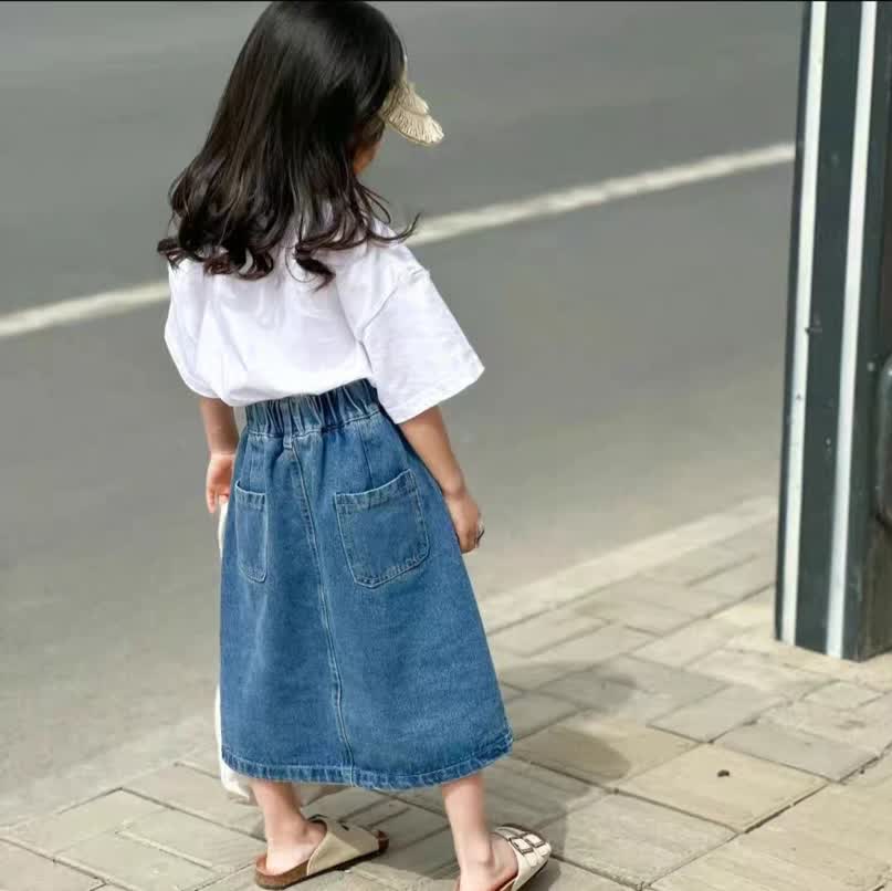 Channel denim skirt 2pcs