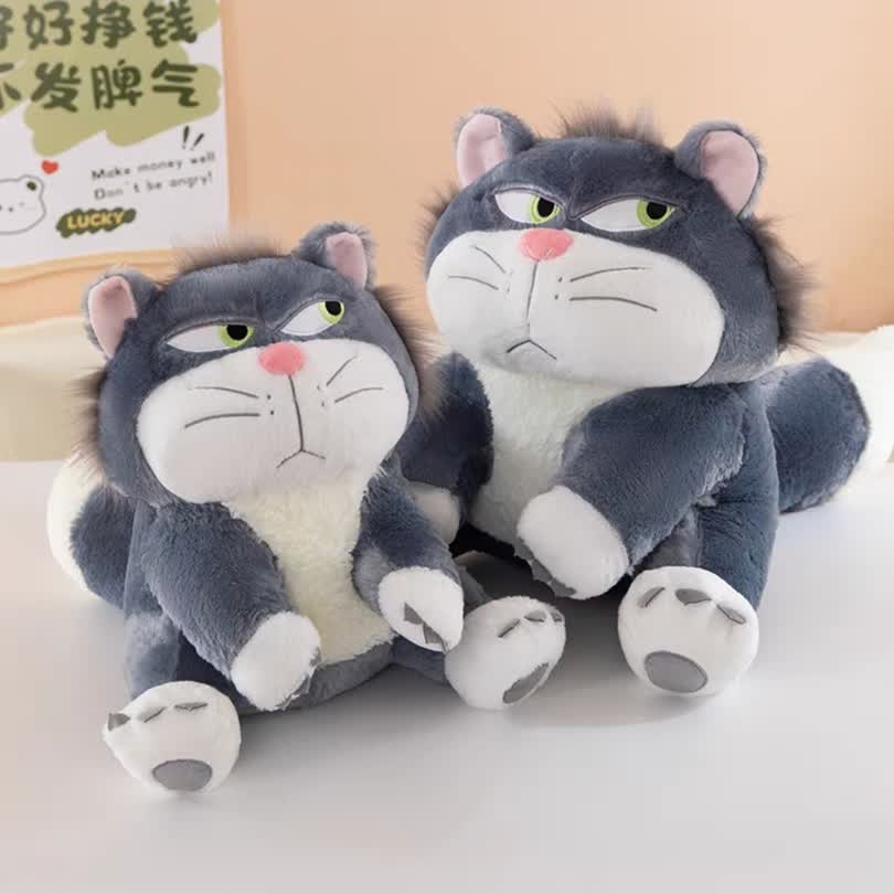 Angry cat doll 50cm